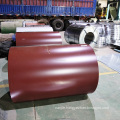 DX51D+Z red Hot rolling process ppgl build material ppgi color coated gi steel coil